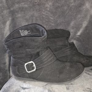 Black Suede Ankle Boots